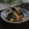 まろんかふぇ's cooksnap of when they made レンジで！なすとなめたけのピリ辛あえ.