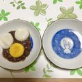 Susie845's cooksnap of when they made 白玉粉とカボチャで♬月見うさぎ団子.