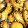 ゆこjakarta's cooksnap of when they made やわらかーーー！！鶏手羽先のすっぱ煮☆.
