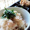 おはぎ☆おはぎ♪'s cooksnap of when they made 梅おこわ.