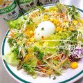 みぃすけママちゃん's cooksnap of when they made 巣ごもり卵のピリ辛レタスサラダ.