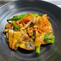 美らはいび's cooksnap of when they made ☼焼きサバと野菜の甘酢炒め.