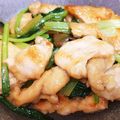 taniapa's cooksnap of when they made 柔らか胸肉とチンゲン菜とザーサイの炒め♪.