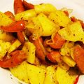 ヤスコ♪'s cooksnap of when they made ＠スパイシー★カレージャーマンポテト！！.