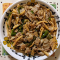 月✳Iris's cooksnap of when they made 豚こま肉で★筍とピーマンの炒めもの.