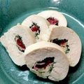 Marmo's cooksnap of when they made レンジで簡単！鶏むね肉の梅しそチーズ巻き.