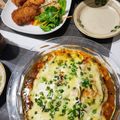 うるめ母ちゃん's cooksnap of when they made 豚肉と茄子の韓国風チーズ蒸し♪.