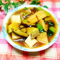 めみたん☆'s cooksnap of when they made 中華風・厚揚げと干ししいたけの炒め煮.