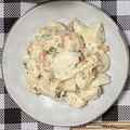 ☆こうめまま's cooksnap of when they made レンジで簡単！里芋とオクラの健康サラダ.