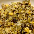 料理苦手ママさん's cooksnap of when they made 大人の給食☆高菜とひき肉のチャーハン.
