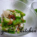 yukiはぴ's cooksnap of when they made 簡単♪おくらとえのきの和え物.
