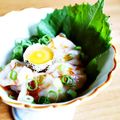 kebeibiko's cooksnap of when they made 生たこのユッケ.