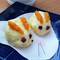 卯月のうさぎ２０１４'s cooksnap of when they made 十五夜に♥お月見うさぎのカボチャ饅頭.