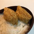 ラクラクダ's cooksnap of when they made ピリ甘辛の中華風いなり寿司.