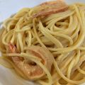 マスカル12's cooksnap of when they made クリームチーズとシーフードの濃厚パスタ☆.