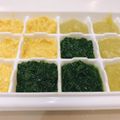 ゆにこーん☆'s cooksnap of when they made 離乳食初期　ブレンダーで小松菜.
