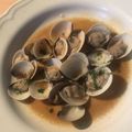 Yokchina's cooksnap of when they made スペイン・ガリシア風アサリのマリネーラ.