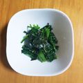 クッキングかぁ♡'s cooksnap of when they made ほうれん草のナムル.