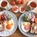 arare*'s cooksnap of when they made ♥ミッキー☆目玉焼き♥.