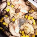 ＊ぺぺちゃん＊'s cooksnap of when they made 秋鮭の味噌バター炊き込みごはん.