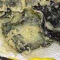 よーよー1970's cooksnap of when they made 海苔の天ぷら.