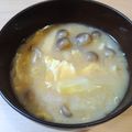 Ocean_ray's cooksnap of when they made 身体嬉しい！ぶなしめじの具だくさん味噌汁.