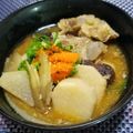 辰夫女子's cooksnap of when they made 豚軟骨で豚汁煮込み♪ｱﾂｱﾂ♪ﾄﾛﾄﾛ♪.