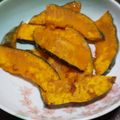 あけこのもり's cooksnap of when they made かぼちゃのオリーブオイル塩ソテー.