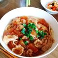 クックS3KLCL☆'s cooksnap of when they made 豚大根の餡掛うどん.