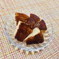 あめにゃん's cooksnap of when they made 市販品でブリュレ風★バウムクーヘン.