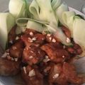 時々肉を食べたい's cooksnap of when they made タッカジョン(鳥から揚げピリ辛味).