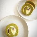 ラゾー's cooksnap of when they made 抹茶ロール♡ホワイトチョコクリーム♡.