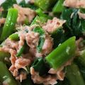 せのやん's cooksnap of when they made つるむらさきのツナ味噌和え.