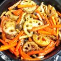 ビルメンズ's cooksnap of when they made 蓮根・しめじ・人参の甘辛黒酢炒め★副菜.