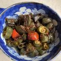 gohanちゃん's cooksnap of when they made 大和野菜! 紫とうがらしの佃煮.