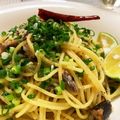 たまにゃんときよみ's cooksnap of when they made すだちで！オイルサーディンの和風パスタ.