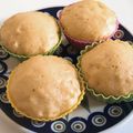 aibo0213☆'s cooksnap of when they made 離乳食後期♪りんごときな粉の蒸しパン.