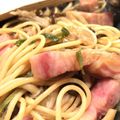 yuukaokd's cooksnap of when they made めんつゆで簡単☆和風パスタ☆.