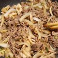 アオナルメイ's cooksnap of when they made 牛こまのやみつきバタぽん炒め。.