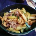 ★zuki★'s cooksnap of when they made 簡単！焼き肉のタレＤＥにらじゃが豚♪.