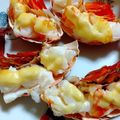 農家のはにわちゃん's cooksnap of when they made ご馳走メニュー★★★伊勢海老のグリル.