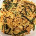 クックM989HD☆'s cooksnap of when they made 簡単♥チーズ入りチヂミ♪.