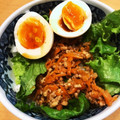 ラッキータイム's cooksnap of when they made 簡単！ひき肉と蓮根ののっけ丼.