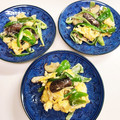 ☆とらねこトラちゃん's cooksnap of when they made ◇椎茸とピーマンの炒りたまマヨ炒め◇.