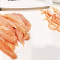 ななみん ママ★★'s cooksnap of when they made ささみの筋とり.