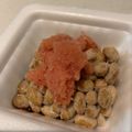 toshio39's cooksnap of when they made うまうま♡めんたい納豆.