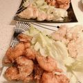 sofami's cooksnap of when they made 殻ごとバリバリ♫海老のから揚げ.