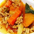 ＊えりんこ＊'s cooksnap of when they made カボチャの和風カレー煮.