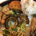 ラクラクダ's cooksnap of when they made 美味♡唐揚げ粉を使った簡単ゴーヤチップス.