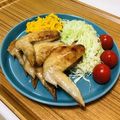 Asato★'s cooksnap of when they made グリルで超簡単！手羽先のパリパリ焼き！.
